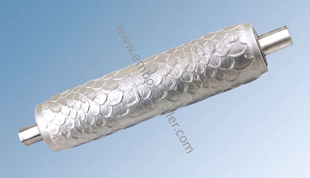 غلتک Knurling Steel Steel برای برجسته سازی سطح پلاستیک ، Leatheroid