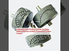 سیلندر چاپ فولادی برای ماشین ساخت کاغذ به دست آوردن طرح های سفارشی سطح