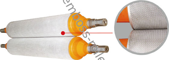 غلتک برجسته فولادی برای مواد تزئینی ، سرعت خط 0 m 800m / min